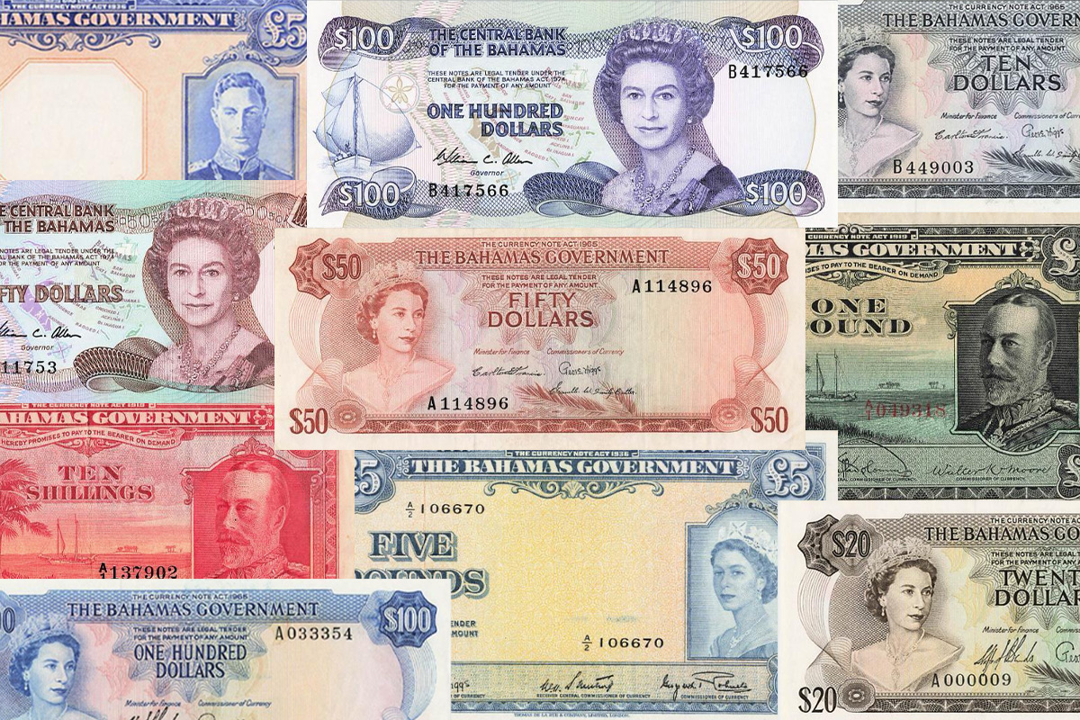 World Banknote Auctions offers the Varik Collection of Bahamas