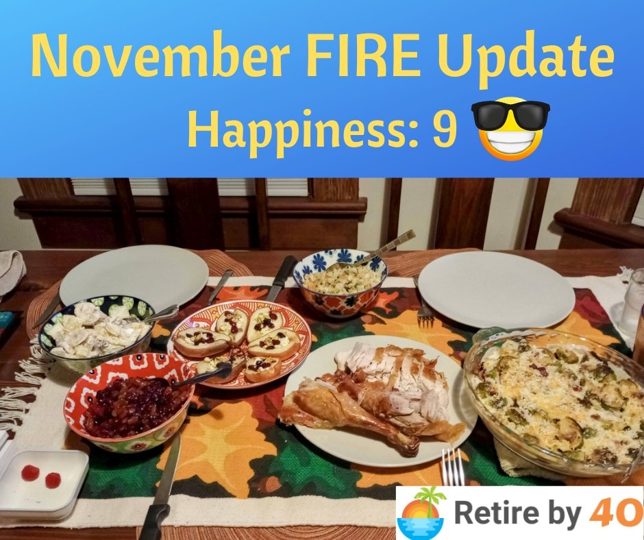 November 2024 FIRE Update – Retire by 40