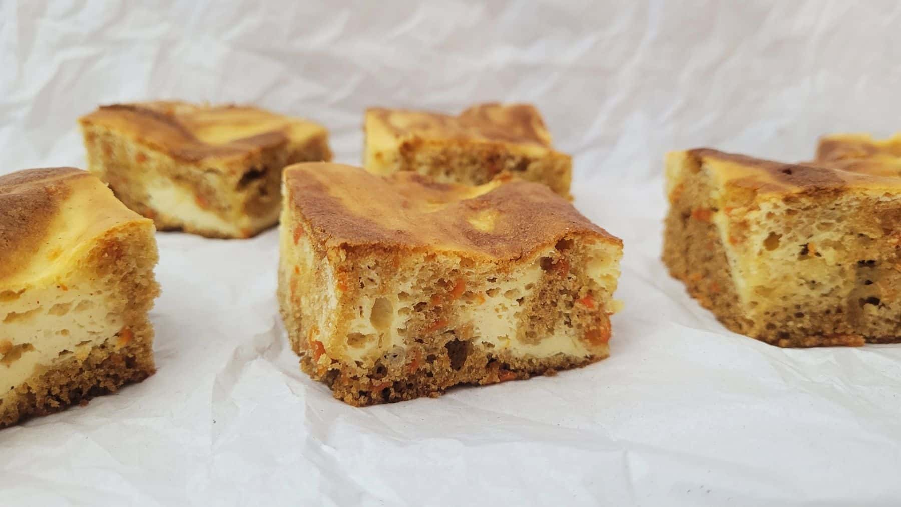 Carrot Cheesecake Bars – Desserts With Stephanie