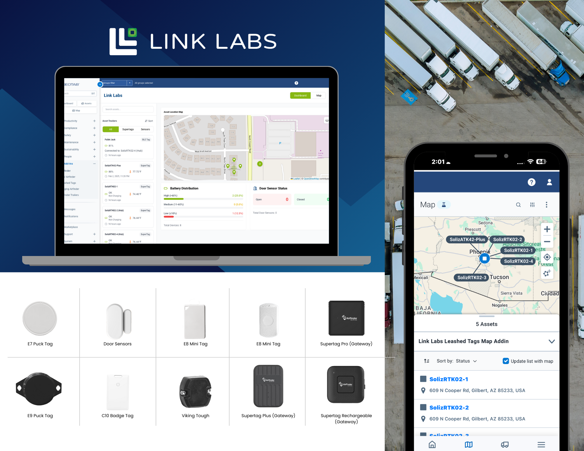 A Partnership of Efficiency in Outdoor Asset Tracking