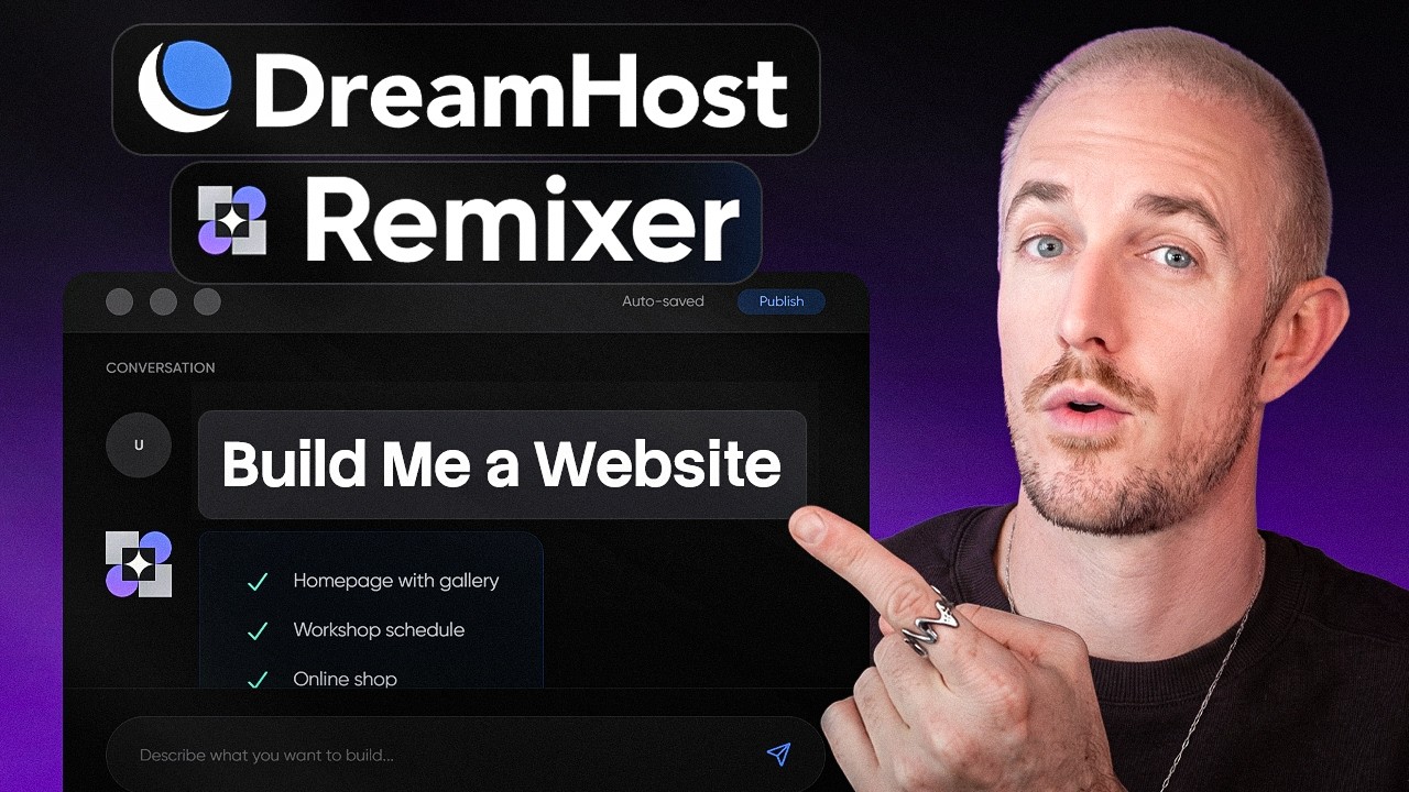 Dreamhost Remixer Review: 10-Minute AI Website Builder