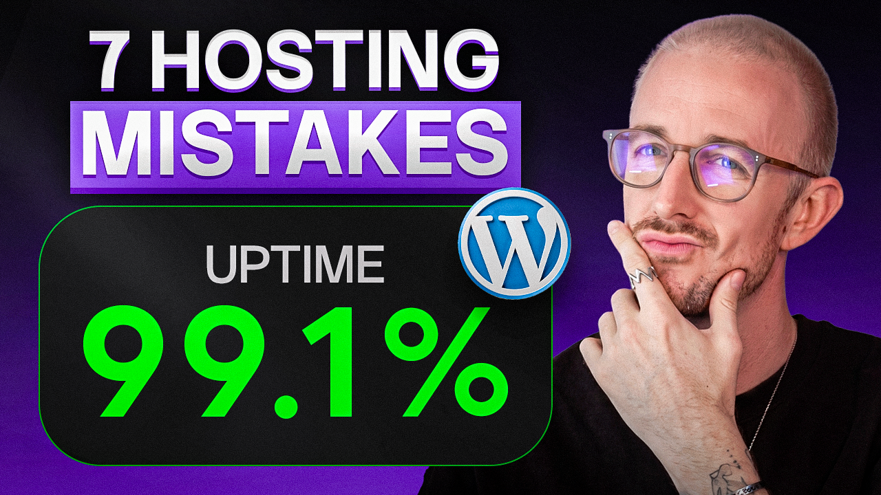 7 WordPress Hosting Mistakes Costing Me Traffic & Money (2026)