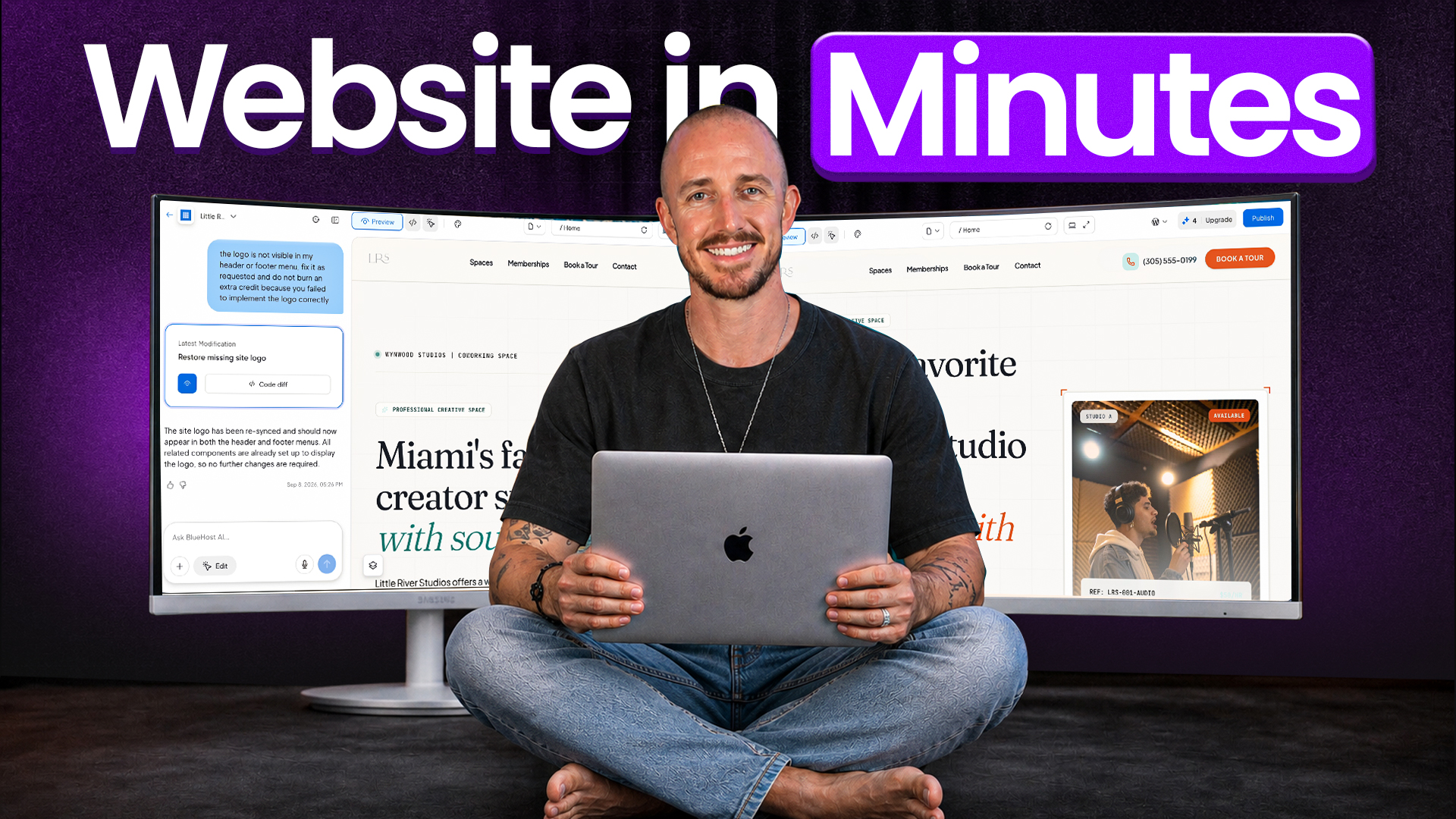 How I Build a Business Website With AI (No Code)